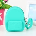 thumbnail image 5 of Lovely silicone earphone backpack portable handbag, handbag, handbag, purse, zero purse, children's candy color key bag manufacturer, 5 of 7
