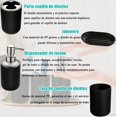 thumbnail image 3 of Juego De Accesorios De Ba&ntilde;o De 8 Piezas con Bote De Basura, Dispensador De Jab&oacute;n, Jabonera, Soporte para Cepillos Dental, Inodoro Cepillo Y Bote, Recipientes Ba&ntilde;o Qtip, 3 of 8