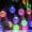 Multicolor, variant on Solar String Lights Outdoor 200 Led Crystal Globe Lights Waterproof Solar Festoon Fairy Light for Garden Christmas Outdoor Decor