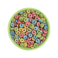 thumbnail image 3 of Farm Girl, céréales Rainbow Hoops, sans sucre ajouté, 280g, 3 of 5