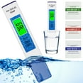 thumbnail image 3 of Bxmavoj PH Meter, PH and TDS Tester, water quality testing pen,0.05ph High Accuracy Pen Type PH Meters PH / TDS / EC Tester, PH Temp Meter for Household Drinking Pool Aquarium Aquaculture, 3 of 12