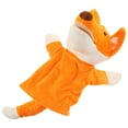 thumbnail image 5 of KAKOWELY Marionetas de mano con forma de zorro, muñeco de zorro de peluche, juguete de rol para niños, marionetas de mano rellenas, 5 of 5