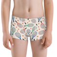 thumbnail image 5 of Yiaed Cute Tennis Racket Print Boys' Boxer Briefs Cotton Casual Stretch Comfort Boys Boxers - Kids Boxer Briefs Underwear for Boys (6-18)-Large, 5 of 5