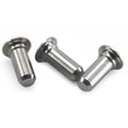 thumbnail image 3 of 10 Piece stainless steel guide pins cylindrical locating dowel M4mm x 20mm, 3 of 5