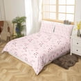 thumbnail image 3 of Kids Duvet Cover Set Twin Size,Bowknot Stars Moon Mushroom Cute Bedding, 3 of 6