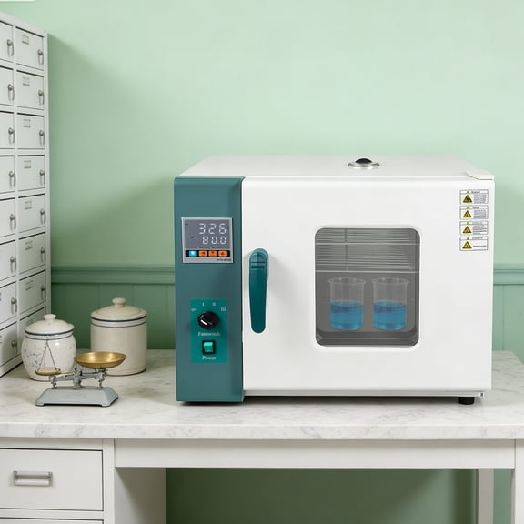 Professional 45L Digital Lab Drying Oven 110V 1000W – Horizontal Electric Blast Air Convection Oven with PID Temperature Controller, 2 Adjustable Shelves 33lbs Each – for Laboratory, Industrial