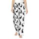 thumbnail image 1 of Balery Black Rabbit Pantalones de pijama para mujer, pijamas ultraligeros, pantalones de estar por casa-Medium, 1 of 6
