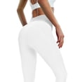 thumbnail image 2 of Yoga Pants for Women with Pockets High Waisted Leggings with Pockets for Women Workout Leggings for Women L White, 2 of 6
