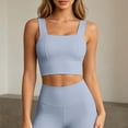 thumbnail image 3 of ZIXKCGDSE Women's Sports Bra Padded Spaghetti Straps Sleeveless Tank Top for Yoga Fitness Size XXL, 3 of 4