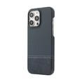 thumbnail image 3 of ShellTech Leather Cover for iPhone 14 Pro Max, Ultra Thin PC Hard Phone Case Premium Metal Raised Lens Protection Cover,Blue, 3 of 13
