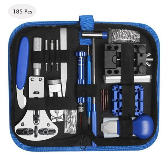 VONKY 185PCS/Set Watch Repair Tools Watch Battery Change Replacement Watch Back Opener Repair Kit