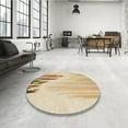 thumbnail image 4 of Ahgly Company Machine Washable Indoor Rectangle Transitional Khaki Gold Area Rugs, 8' x 12', 4 of 7