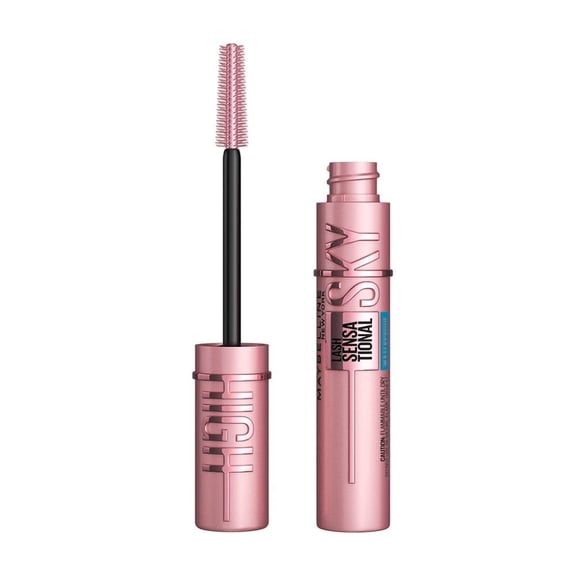 Máscara para pestañas Maybelline Lash Sensational sky high waterproof 802 muy negro 6 ml