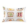 thumbnail image 7 of Yayeee Pillowcase Standard Size Set of 2 Satin Wrinkle Resistant Pillow Case, Various Toasts, 7 of 7