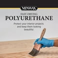 Minwax Fast Drying Polyurethane Spray, Protective Wood Finish, Warm
