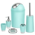 thumbnail image 6 of Kocaso 6 Pieces Bathroom Accessories Sets, Bathroom Set Ensemble Bathroom Toothbrush Holder Set, 6 of 8