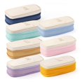 thumbnail image 2 of Double-layer Pencil Case Large Capacity Canvas Stationery Storage Bag Great Gifts For, 2 of 5