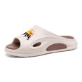 thumbnail image 1 of Men's Beach Slippers with Soft Low Arch Support Comfortable Thick Sole Anti Slip Easy To Clean, 1 of 5