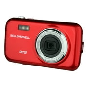 Bell + Howell DC5 Fun-Flix - Digital camera - compact - 5.0 MP - red