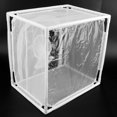 thumbnail image 3 of Durable Outdoor Insect Mesh Habitat for Butterflies and Small Insects, 40x30x40cm with PVC Frame and Ventilated Design, 3 of 6
