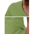 thumbnail image 4 of Adar Pro Scrubs For Women - Modern V-Neck Scrub Top - P7002 - Spring Leaf - XS, 4 of 7