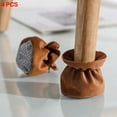thumbnail image 2 of 4 Pieces Bar Stool Leg Covers Protectors Sleeve Pad Noise Chair Coffee, 2 of 8