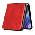 thumbnail image 2 of Retro Case for Motorola Razr 50 Anti Scratch Protective Cover Compatibility Lychee Pattern Retro, 2 of 5