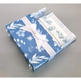 thumbnail image 2 of 42-Pc Stationery Gift Box Set w/Reusable Desktop Organizer Box & Gold Pen - Blue & White Leaves, 2 of 9
