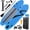 Blue, variant on 11FT Inflatable Stand Up Paddle Board, 3 Fins Paddleboard with Full SUP Accessories for Skill Levels, Portable Two-Way Hand Pump and Carry Bag, 400LBS
