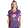 thumbnail image 1 of MmF - Womens Football Fine Jersey T-shirts, up to Size 3XL - Flamingo, 1 of 5