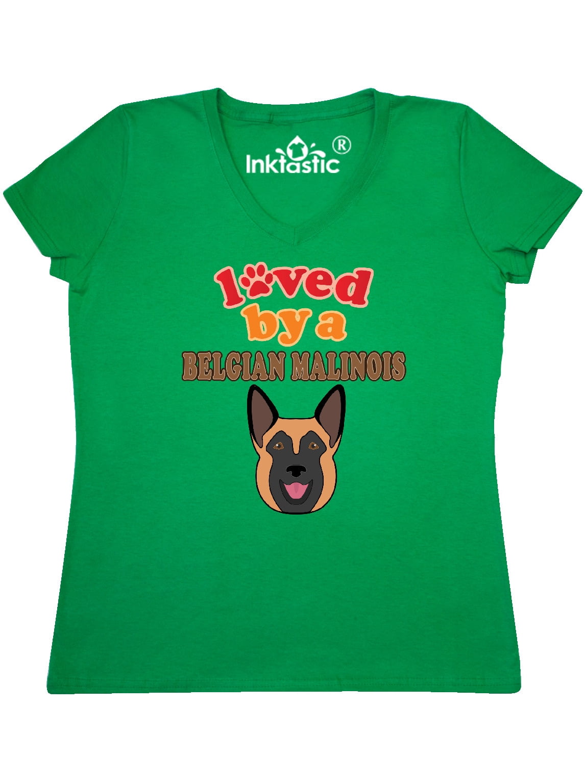 Belgian Shepherd Malinois Dog Love Hearts Toddler Baby Kid T-Shirt Tee Lavender 5/6T 