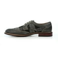 thumbnail image 4 of Ferro Aldo Julian MFA19266A Mens Wingtip Two Tone Oxford Plaid Spectator Dress Shoes, in Grey Plaid, Men's Size 7, 4 of 8
