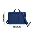 thumbnail image 3 of Laptop Bag,Laptop Tote Bag for Women,Lightweight Laptop Shoulder Bag Suitable For Many Brands And Sizes Of Notebook Computers And Can Also Hold A Variety Of Small Accessories Convenient To Use, 3 of 7