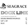 thumbnail image 6 of SeaGrace Boat Dock Line | Double Braided 5/8 Inch x 30 FT Blue, 6 of 6