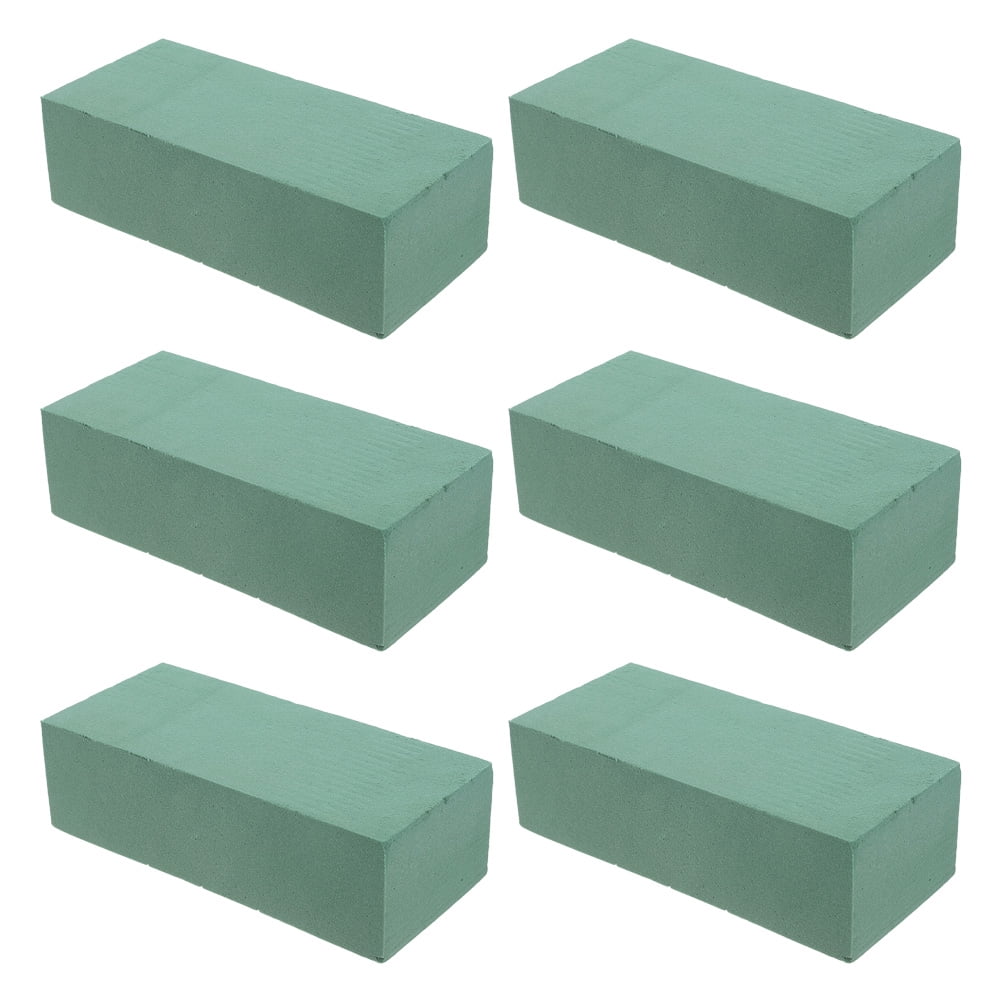 WHAMVOX 6Pcs Craft Floral Foams Cubes Flower Arrangements Foam Floral Block Foams Flower Arrangement Foam