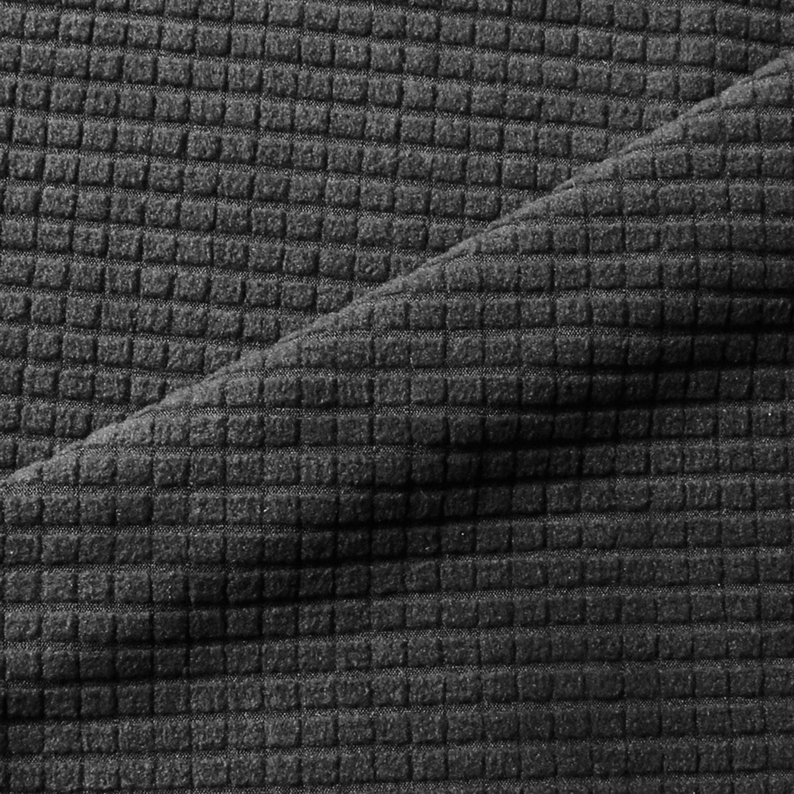 Stretch Armrest Covers, Anti-Slip Couch Arm Cover Washable Armchair Slipcover for Recliner Sofa Sofa Arm Protector Furniture Protector for Pets-black-2 pcs