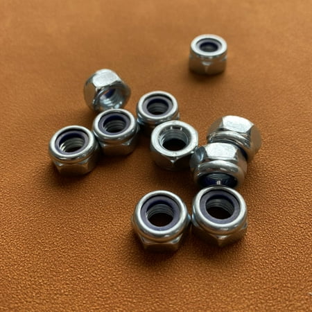 

KUAINICE 10Pcs Metric Stainless M8 finger thread 8mm Nuts Assortment Kit for Screw Bolt (M8)
