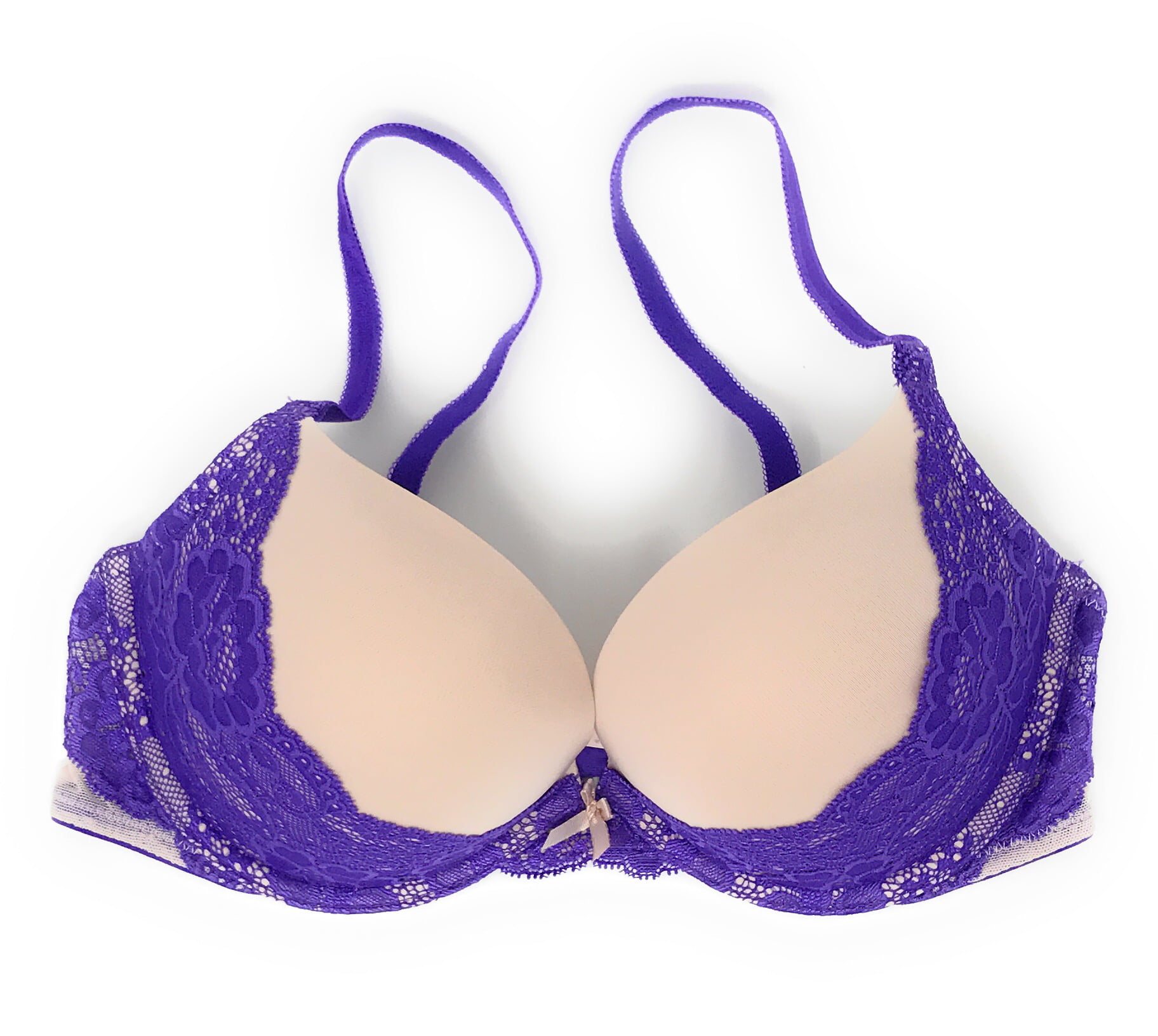 Victoria's Secret So Obsessed Push Up Bra 332186 Purple Size 34C Add 1 1/2  cup size