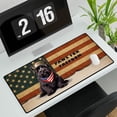 thumbnail image 3 of Freedom Paws Patriotic Scottish Terrier Vintage Memorial Day Desk Mat Full Keyboard Mouse Pad Scottie Dog Lover Gifts Large Mousepad - 12006, 3 of 5
