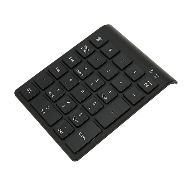 Clavier Numérique 27 Touches, Clavier Numérique Sans Fil Touches de Raccourci Transfert de Données Rapide pour Ordinateur Portable pour Tablette