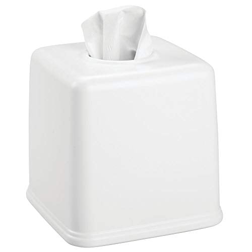 Square OUNONA 2pcs Tissue Box Cover Holder with Wooden Cover for Home Bathroom Vanity Desk