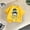 Yellow, variant on AWZXDE Toddler Girls Cute Funny Graphic Print Crew Neck Short Sleeve Tee For Play Summer Casual Everyday T Shirt Soft Cotton Yellow,7-8 Years