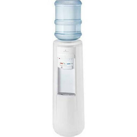 Vitapur VWD5446W Top Load Floor Standing Water Dispenser (Hot/Room/Cold) with Piano Push Buttons, On Demand Kettle Feature Heating System
