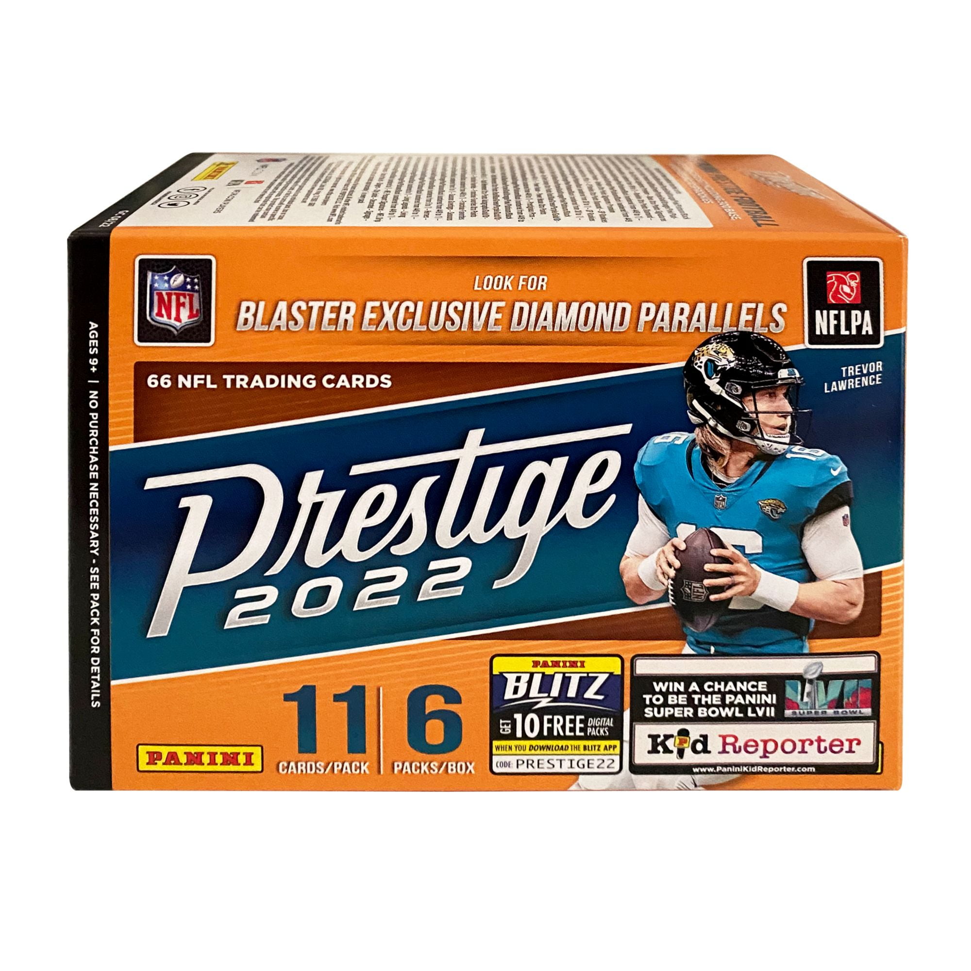 2022 Panini Prestige Football Blaster Box Trading Cards - Walmart.com