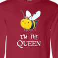 thumbnail image 4 of Inktastic I'm the Queen- cute queen bee Long Sleeve T-Shirt, 4 of 5
