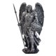 thumbnail image 3 of Figura de guerrero ángel, regalo ideal, adorno de mesa para vitrina, oficina o hogar. Plata A, 3 of 9