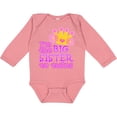 thumbnail image 3 of Inktastic I'm the big sister to twins. Girls Long Sleeve Baby Bodysuit, 3 of 5
