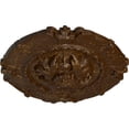 thumbnail image 3 of Ekena Millwork 16 1/2"OD x 2 3/8"P Southampton Ceiling Medallion, Hand-Painted Root Beer Crackle, 3 of 6