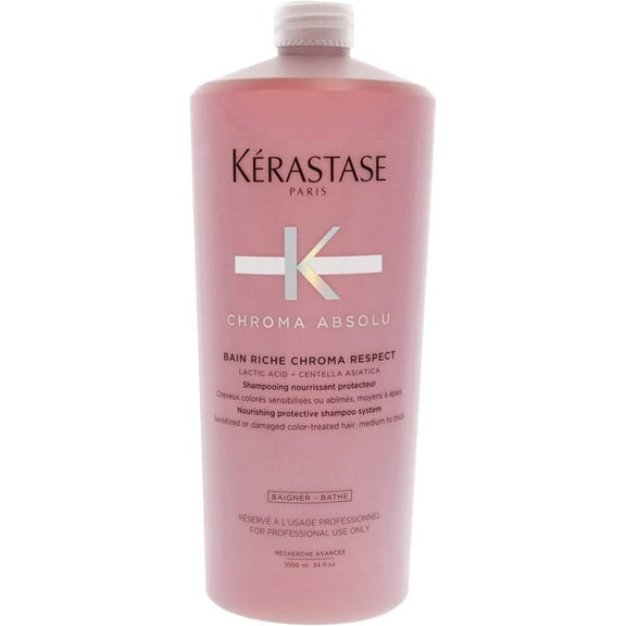 Kerastase Chroma Absolu Bain Chroma Respect Hydrating Protective Shampoo 33.8 oz