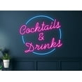 thumbnail image 4 of Glowneon Cocktails and Drinks Bar Pub Neon Signs, 4 of 4